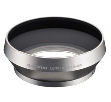 Olympus LH-48B Gegenlichtblende silber für 17mm 1.8 #