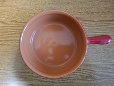 Terrakotta Terrine mit Henkel