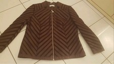 Trendige Damen Jacke Lederlook