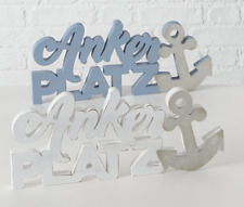 Ankerplatz Maritime Deko Holz