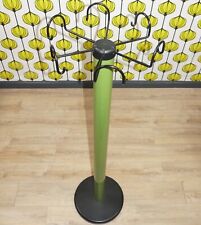 80er Jahre Garderobenständer Metall grün Standgarderobe Kleiderständer retro