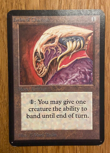 Magic the gathering alpha helm - magic,