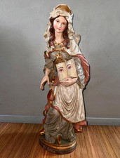 Holzskulptur "St. Ottilie
