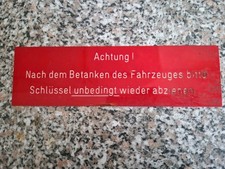 DB Bundesbahn  Schild