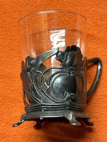 Altes teeglas versilbert wmf - versilbert,