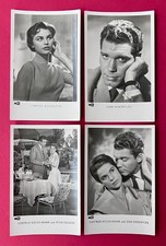 4 x DDR Schauspieler Foto AK