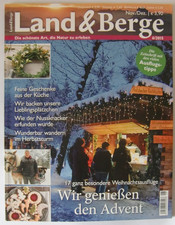 Land & Berge 6/2015 Zeitschrift Nov./Dez. Geschenke aus d. Küche Lieblingsplätze