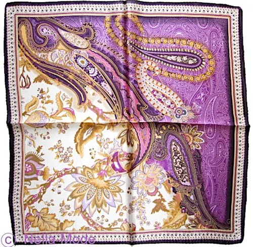 Elegantes seidentuch nickituch - elegantes,