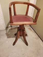 Friseur Stuhl Holz für Kinder zum hochdrehen 