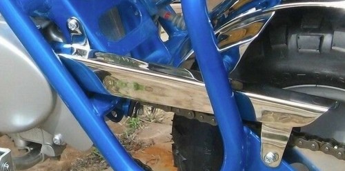 Kettenschutz chrom honda - kettenschutz,