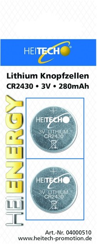 Knopfzellen cr2430 3v - cr2430,