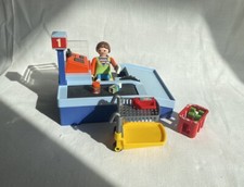 Playmobil 3201 Kasse Supermarkt Kassenband Kassiererin