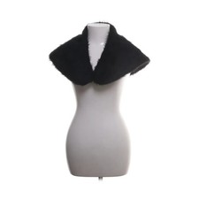 Peter O. Mahler, Pelzkragen, Damen, Wolle, Schwarz -t7m