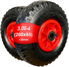 2x Sackkarrenrad 3.00-4