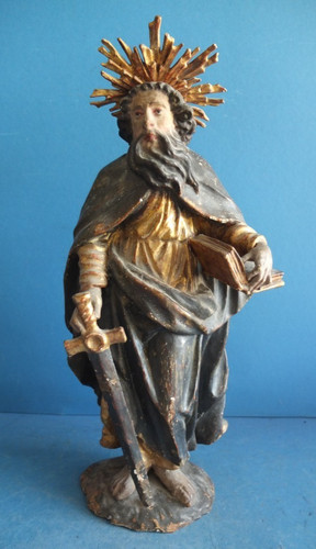 Uralte geschnitzte holzfigur - uralte,,