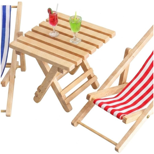 Strand liegestuhl set teilig - strand, 5-teilig