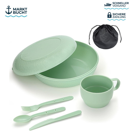 Camping utensilien set - utensilien-set, 6