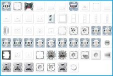 Jung AS500 Alpinweiß – Steckdose, Schalter, Wippe & Rahmen zur Auswahl