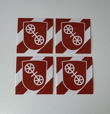 Mainz Stadtwappen Aufkleber Sticker Ultras 50 Stück❗️