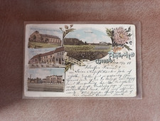 AK Großräschen Bahnhof Gasthof Turnplatz Senftenberg Grube Ilse Altdöbern  Calau