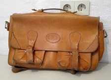 Schultasche Lehrertasche Ledertasche echt Leder  ~Brand Mark~ Bermas - gebraucht