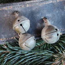 Antike 9 Pferdeschellen 1880er