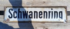 Altes emailleschild - altes,