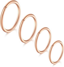 4 Stück Nasenpiercing Ring