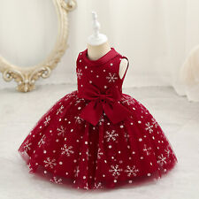 DE iEFiEL Baby Mädchen Prinzessin Kleider Festlich Party Abendkleid Tutu Rock
