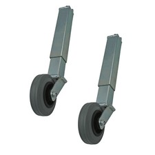 2 Stück Tor-Stützrad