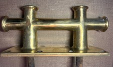 Belegklampe Massiv Messing