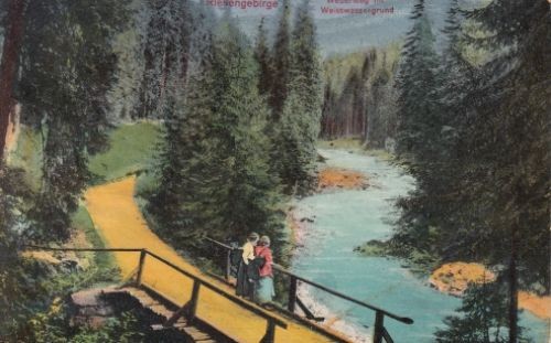 Ansichtskarte schlesien - ansichtskarte,