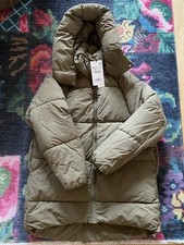 Neue Daunenjacke In Khaki Gr
