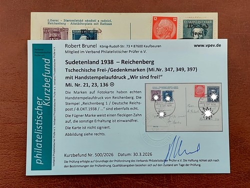 Sudetenland 1938 reichenberg - sudetenland,