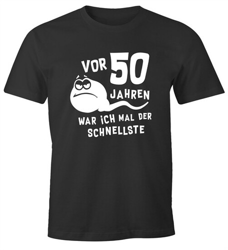 Herren shirt geburtstag - t-shirt, 50.