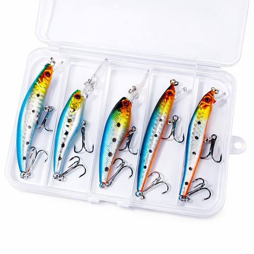 Wobbler set stück - wobbler, hardbait
