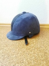 Reithelm Blau Fouganza Gr. 55 mit Verstellbaren Kinnriemen EN 1384  Frankreich