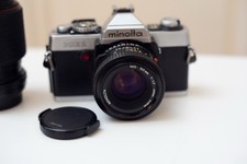 Minolta XG1 mit MD Rokkor  1,7