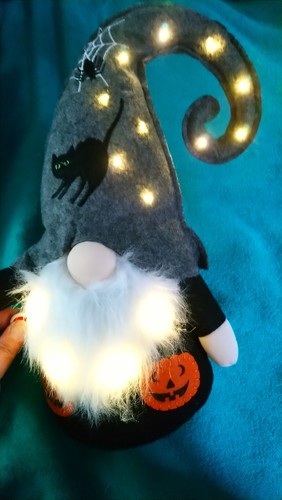 Led wichtel halloween figur - wichtel,