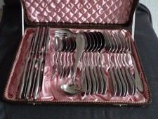 DDR Besteck Smalcalda 33 Teile Ähre Muster - Speisebesteck  6 Pers. + Kelle , ..