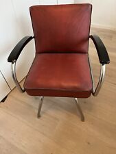 Mauser Stuhl/ Stahlrohr mit Kunstleder 