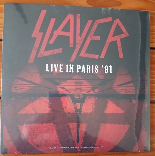 Slayer live paris 1991 - in,