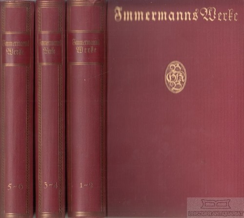 Buch immermanns werke - immermanns,
