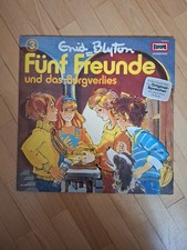 Fünf Freunde LP Vinyl Folge 3: Fünf Freunde und das Burgverlies 1978