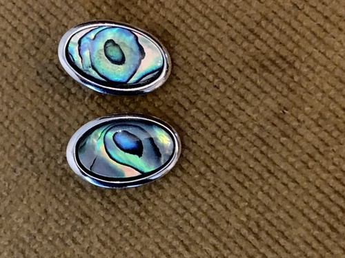 Massiv abalone perlmut silber - massiv,