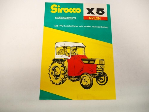 Original prospekt sirocco - original, x5