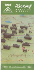 Roskopf "Miniatur-Modelle