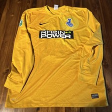 MSV Duisburg Trikot Nike Gr. XL langarm TOP gelb Torwart #1 L. Brandes  