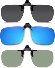 3 Stück Sonnenbrillen Aufsatz