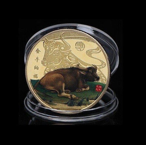 Lunar ochse 2021 medaille - ochse,